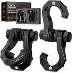 Daydoor 3/4" Ring Shackles, Heavy Duty With 7/8 Pin Black. Fixed Price $77.64.