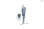 Genuine Mercedes-benz Helical Spring 254-321-67-00. Fixed Price $118.63.