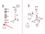 New Mb Ml W164 Rear Right Suspension Spring Cover Plate, A1643280604. Fixed Price $39.49.