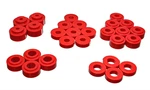 Energy Suspension 3.4114R Red Polyurethane Body Mount Set. Fixed Price $119.55.