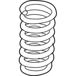New Genuine Mercedes-benz Helical Spring 2313211304 / 231-321-13-04 Oem. Fixed Price $199.62.