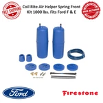 Firestone Coil Rite Air Helper Spring Front Kit 1000 Lbs. Fits Ford & #4101. Fixed Price $170.85.
