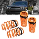 Megan Racing 4PCS Front Rear Orange Lowering Springs Kit For 11-23 Challenger V6. Fixed Price $144.56.