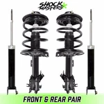 Front Complete Struts W/ Springs Rear Shocks For 2002-2006 Nissan Altima 4CYL. Fixed Price $174.80.