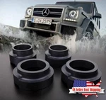 Heavy Duty 40MM Real Rubber Lift Kit Coil Spring Spacers 4X Mercedes W463 W461. Fixed Price $297.88.