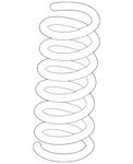 Genuine Honda Coil Spring 52441-STW-A01. Fixed Price $232.46.