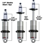 Ridetech 24129905 Universal Hq Coil-over Shock, 2.9 Inch Stroke. Fixed Price $365.00.