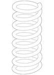 Genuine Honda Coil Spring 52441-SZA-R21. Fixed Price $104.19.