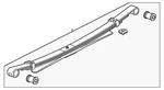 Genuine Gm Leaf Spring 85106809. Fixed Price $184.29.