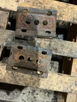 03-10 Dodge Ram 2500 Pair Of Aam 10.5" Rear Axle U-bolt Spring Plates. Fixed Price $88.00.