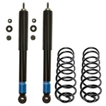 Sachs Rear Shock Absorbers & Lesjofors Coil Springs Kit Volvo C70 02-04 L5. Fixed Price $287.95.