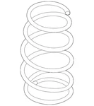 Genuine Nissan Coil Spring 54010-9ME1B. Fixed Price $70.67.