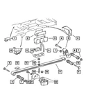 Genuine Mopar Rear Spring 5118621AA. Fixed Price $503.65.