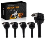 5PCS Ignition Coils For Volvo V50 XC70 2.4L 2.5L 2005-2017 5C1778 Black UF517. Fixed Price $44.86.