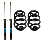 Sachs Rear Shock Absorbers & Lesjofors Coil Springs Kit Bmw E46 330CI Base. Fixed Price $307.95.