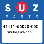 41111-66D20-000 Suzuki Spring,front Coil 4111166D20000, New Genuine Oem Part. Fixed Price $197.46.