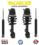 Complete Monroe Front Coil Spring & Rear Shock Kit Fits 20-25 Chrysler Pacifica. Fixed Price $470.11.