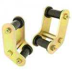 Rockjock For Boomerang Yj Leaf Spring Shackles Rear W/ Urethane Bushings Pro. Fixed Price $138.09.