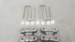 99-07 Chevy Silverado 1500 Rear Leaf Spring U Bolts & Plates Oem 25761309. Fixed Price $70.00.
