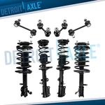 8PC Front Rear Struts Sway Bars For 1993-2002 Toyota Corolla Chevrolet Geo Prizm. Fixed Price $294.47.