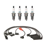 Denso Wire Set 7MM Iridium Tt Spark Plugs 0.04 Kit For Dodge Hyundai Plymouth. Fixed Price $87.95.