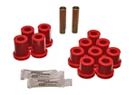 Energy Suspension 3.2119R Polyurethane Leaf Spring Bushing Set Red. Fixed Price $45.42.
