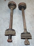 1984-1990 Corvette Oem Rear Spring Outer Bolts, (2), Complete, Gm 14044578. Fixed Price $14.99.