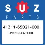 41311-65D21-000 Suzuki Spring,rear Coil 4131165D21000, New Genuine Oem Part. Fixed Price $171.41.