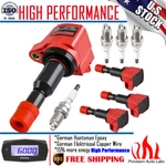 4 Pack Ignition Coils & Platinum Spark Plug For 2007-2008 Honda Fit 1.5L UF581. Fixed Price $65.95.