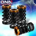 Black Adjustable 1-4" Scale Suspension Coilover Spring For 88-00 Eg Ek Dc. Fixed Price $50.99.
