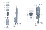 Genuine Mercedes-benz Helical Spring 213-321-32-04. Fixed Price $162.08.