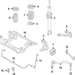 Genuine Bmw Coil Spring 31-33-6-796-765. Fixed Price $182.50.