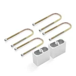 Qghauc Universal Leaf Spring Lowering Block Kit, 2-1/2" Wide, 5" Long, 4 Inch. Fixed Price $88.45.