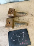 1992 1996 97 Ford F150 F250 F350 Bronco 2" Factory Rear Leaf Spring Lift Blocks. Fixed Price $129.99.