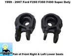 F81A5A307AB 99 F250 Sd Set Of Front Right & Left Coil Spring Lower Seats. Fixed Price $74.00.