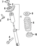 Genuine Nissan Coil Spring 55020-5MR1B. Fixed Price $147.00.