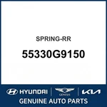 Hyundai Genesis G70 Spring-rear Oem New 55330G9150. Fixed Price $164.03.
