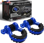 Autmatch D Ring 3/4" Shackles (2 Pack) 41,887IBS Break Strength - Clevis. Fixed Price $35.91.