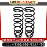 2PCS Rear Left & Right Coil Springs For Pontiac Vibe 03-10 Toyota Matrix 03-13. Fixed Price $41.59.