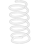 Genuine Nissan Coil Spring 54010-JA10B. Fixed Price $129.91.