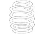 Genuine Audi Coil Spring 4M0-511-115-EG. Fixed Price $257.99.