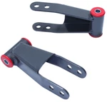 Pair Rear 2" Lift Shackles Maxtrac 712120 Fits 2002-2008 Dodge Ram 1500 Truck. Fixed Price $71.41.
