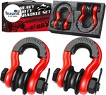 Upgraded Snatch Block, 3/4" Ring Shackle (2 Pack) 22,000LB Break Strength With. Fixed Price $74.07.