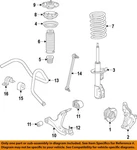 Gm Oem 12-15 Captiva Sport Front Suspension Struts Components-spring 20968191. Fixed Price $115.12.