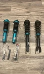 Megan Ezii Series Coilover Damper Springs Kit For 14-20 Infiniti Q50 Awd W/dds. Fixed Price $720.00.