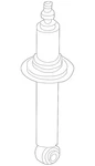 Genuine Subaru Strut 20365AJ06A. Fixed Price $107.02.