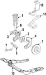 Genuine Ford Coil Spring E6DZ-5310-D. Fixed Price $7.80.