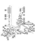 Genuine Mopar Front Coil Spring 68050562AA. Fixed Price $200.01.