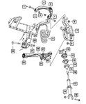 Genuine Mopar Front Coil Spring 55366474AA. Fixed Price $65.21.