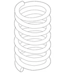 Genuine Subaru Coil Spring 20380FL101. Fixed Price $76.83.